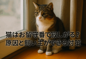 猫はお留守番で寂しがる？原因と飼い主ができる対策まとめ | 猫の行動パターンを探ろう！
